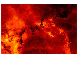 panoramic-3-piece-canvas-print-red-starry-sky
