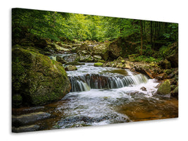 3-piece-canvas-print-relaxation-at-the-waterfall-ii