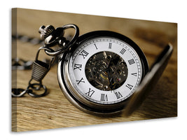 modern-4-piece-canvas-print-retro-clock