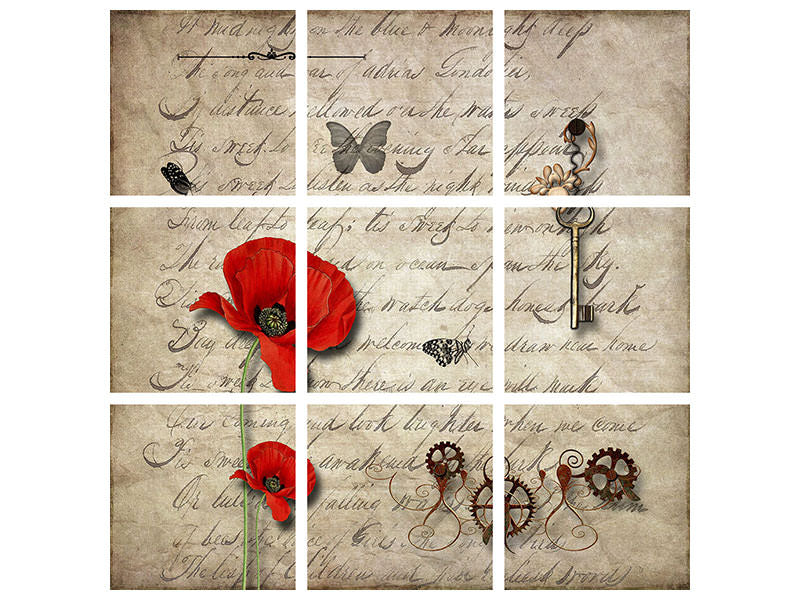 canvas-print-retro-document