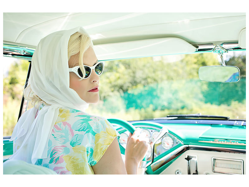 4-piece-canvas-print-retro-lady