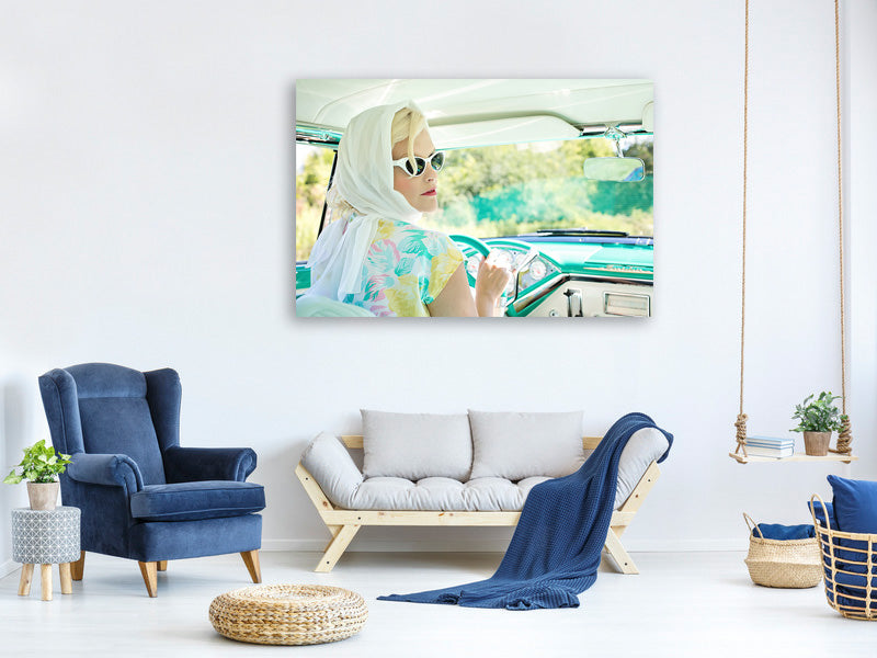 5-piece-canvas-print-retro-lady
