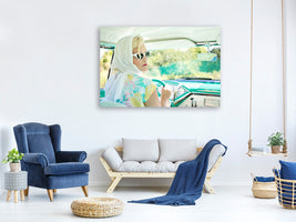 4-piece-canvas-print-retro-lady