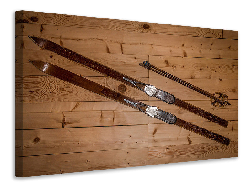 3-piece-canvas-print-retro-ski