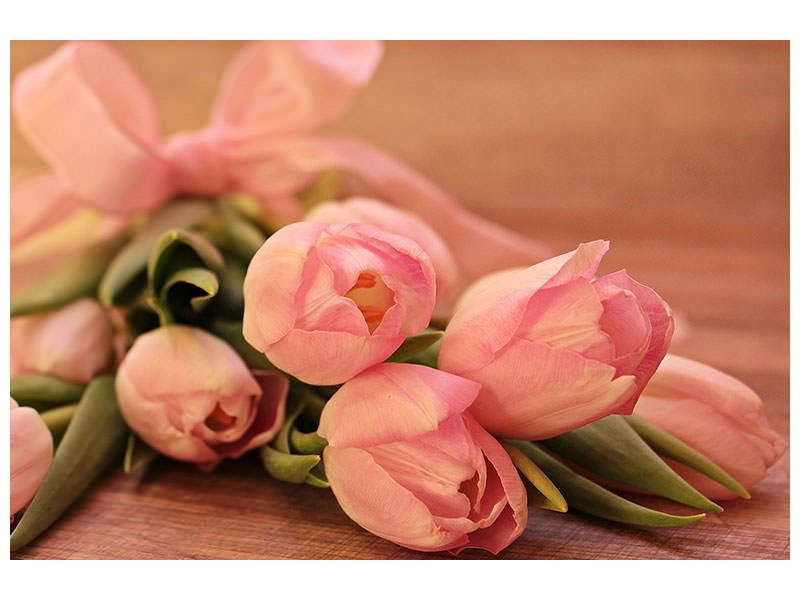 4-piece-canvas-print-romantic-tulip-bouquet