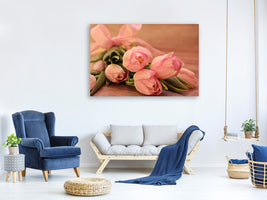 modern-3-piece-canvas-print-romantic-tulip-bouquet
