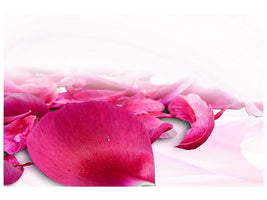 modern-4-piece-canvas-print-rose-petals-in-pink-iii