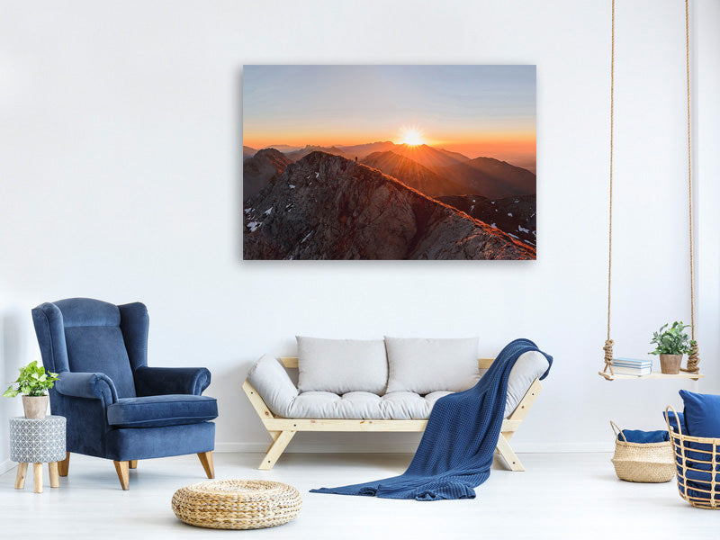 modern-4-piece-canvas-print-running-on-the-ridge