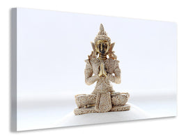 3-piece-canvas-print-sculpture-of-a-buddha