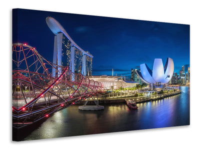 modern-4-piece-canvas-print-singapore-marina-bay-panorama