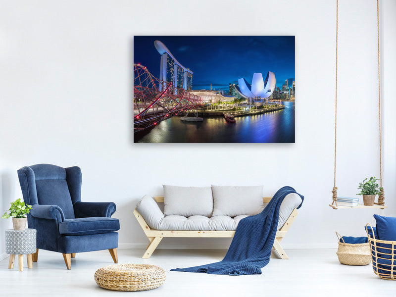 4-piece-canvas-print-singapore-marina-bay-panorama