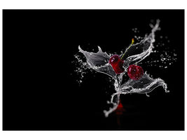 panoramic-3-piece-canvas-print-sparkling-cherries