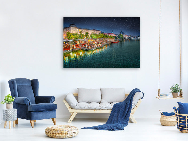 3-piece-canvas-print-starry-sky-in-prague
