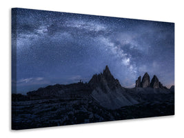 5-piece-canvas-print-stars-in-the-dolomites