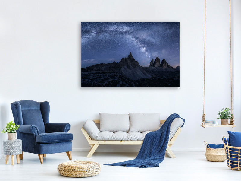 panoramic-3-piece-canvas-print-stars-in-the-dolomites