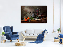 4-piece-canvas-print-still-life-with-teapot-and-roses