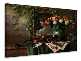 3-piece-canvas-print-still-life-with-violin-and-flowers-ii