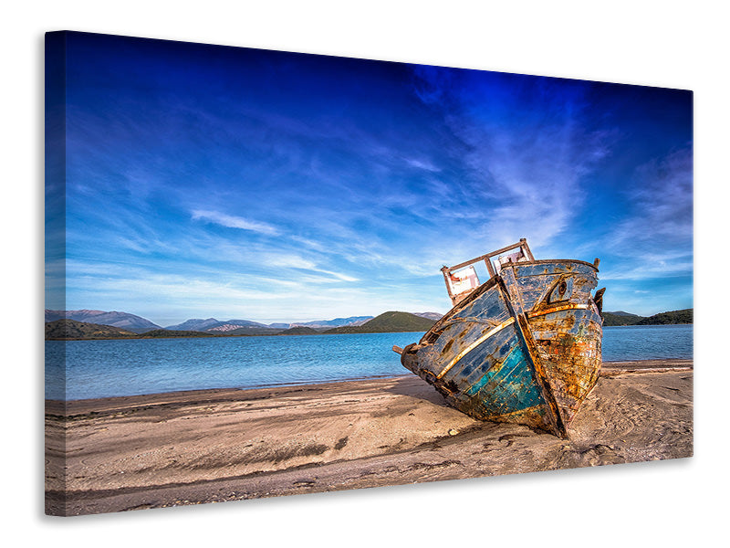 4-piece-canvas-print-stranded-boat