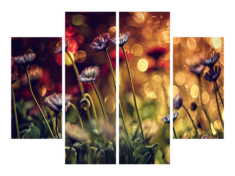 modern-4-piece-canvas-print-summer-flowers