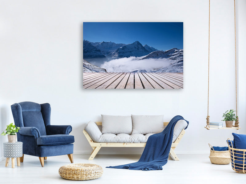 5-piece-canvas-print-sun-terrace-in-the-swiss-alps