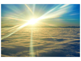 panoramic-3-piece-canvas-print-sunrise-above-the-clouds