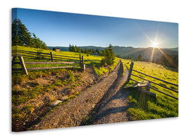 modern-4-piece-canvas-print-sunrise-at-mountain
