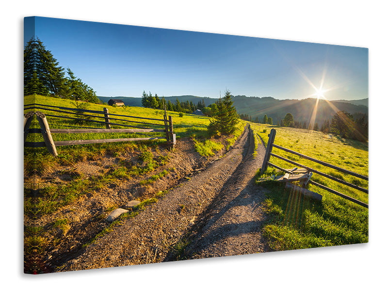 5-piece-canvas-print-sunrise-at-mountain