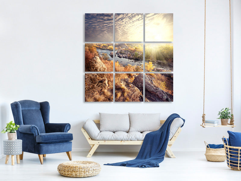 canvas-print-sunrise-on-the-river