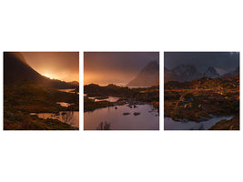 modern-3-piece-canvas-print-sunrise-over-lofoten