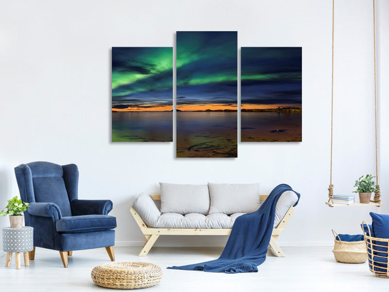 3-piece-canvas-print-sunset-at-andenes