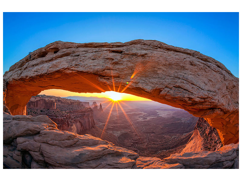 5-piece-canvas-print-sunset-at-mesa-arch