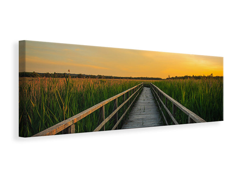 canvas-print-sunset-in-the-fields