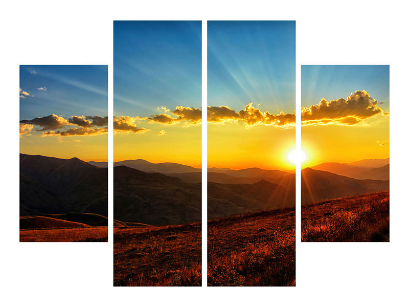 modern-3-piece-canvas-print-sunset-in-the-world-of-mountains