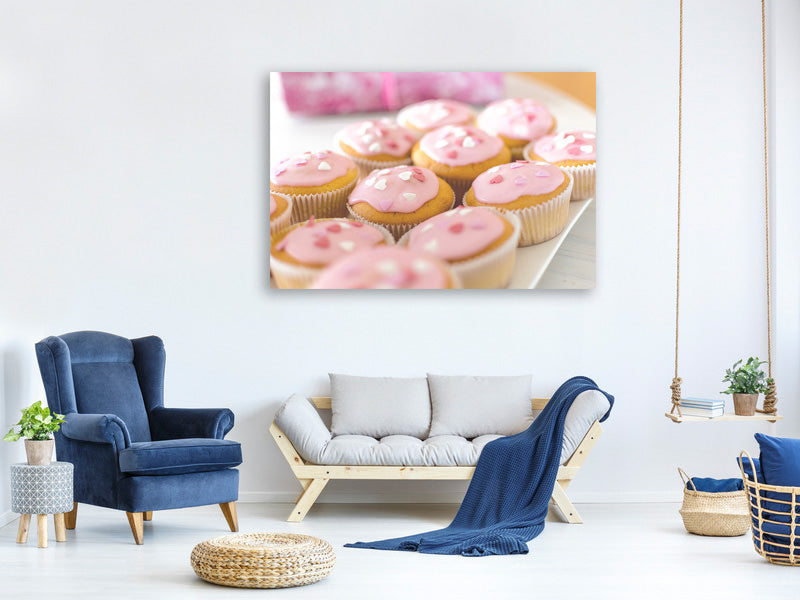 4-piece-canvas-print-sweet-cupcake