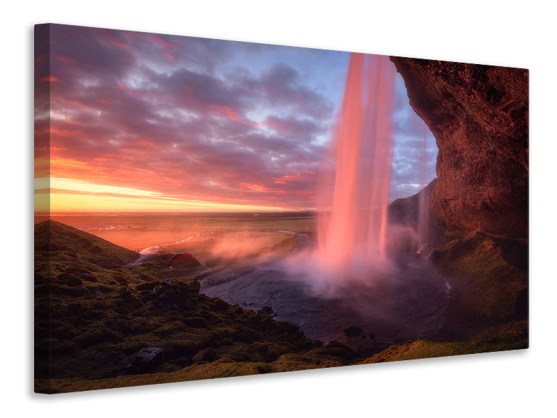 panoramic-3-piece-canvas-print-the-burning-falls