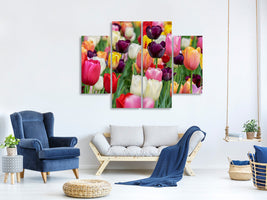 5-piece-canvas-print-the-colors-of-the-tulips