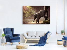 3-piece-canvas-print-the-elephant-baby