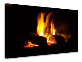 4-piece-canvas-print-the-fireplace