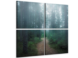 9-piece-canvas-print-the-forest-of-secrets