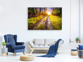 4-piece-canvas-print-the-forest-path