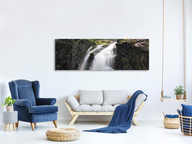 panoramic-3-piece-canvas-print-the-gollinger-waterfall