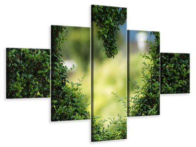 modern-3-piece-canvas-print-the-heart-in-the-hedge