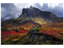 4-piece-canvas-print-the-lady-of-snaefellsnes
