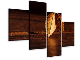 5-piece-canvas-print-the-leaf