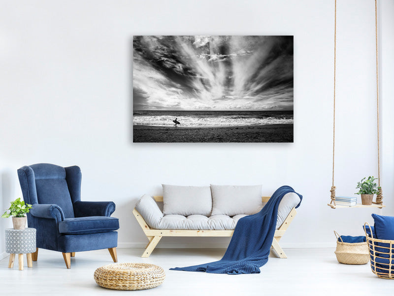 panoramic-canvas-print-the-loneliness-of-a-surfer