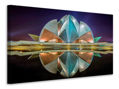 4-piece-canvas-print-the-lotus-temple