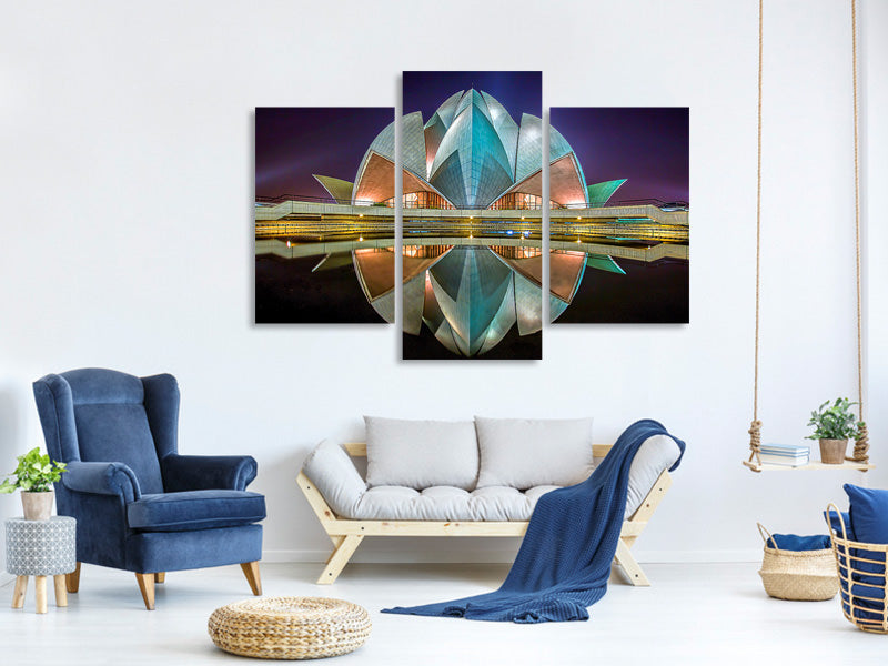 3-piece-canvas-print-the-lotus-temple