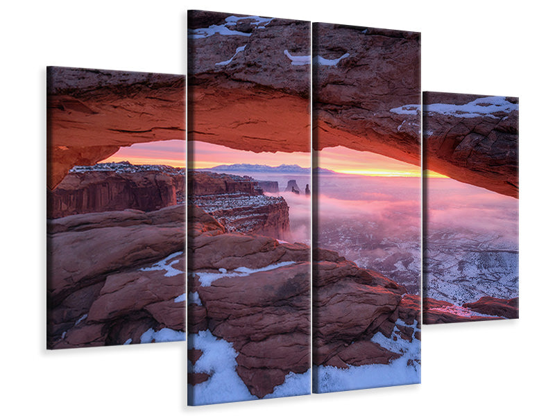 panoramic-3-piece-canvas-print-the-moment-right-before-sunrise