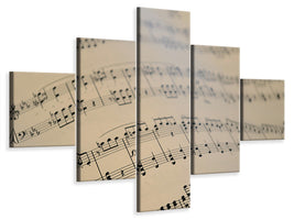 panoramic-3-piece-canvas-print-the-music-notes