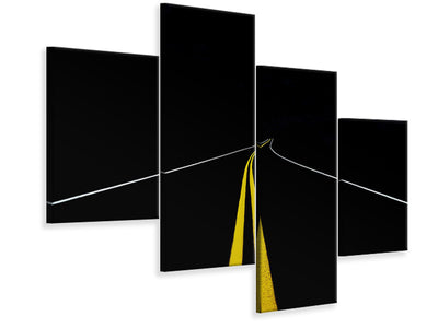 panoramic-3-piece-canvas-print-the-road-to-nowhere